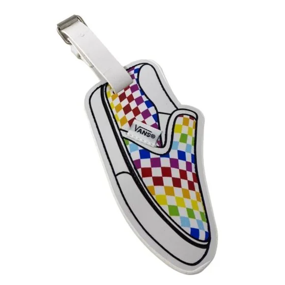 VANS Family Bag Luggage Tag Rainbow 192363888873 - Picture 1 of 6